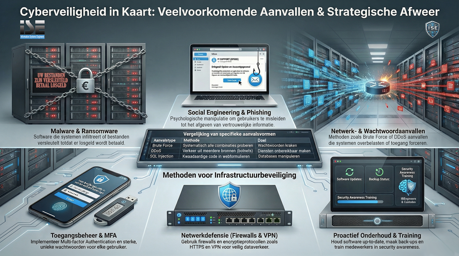 Tien Cyberdreigingen