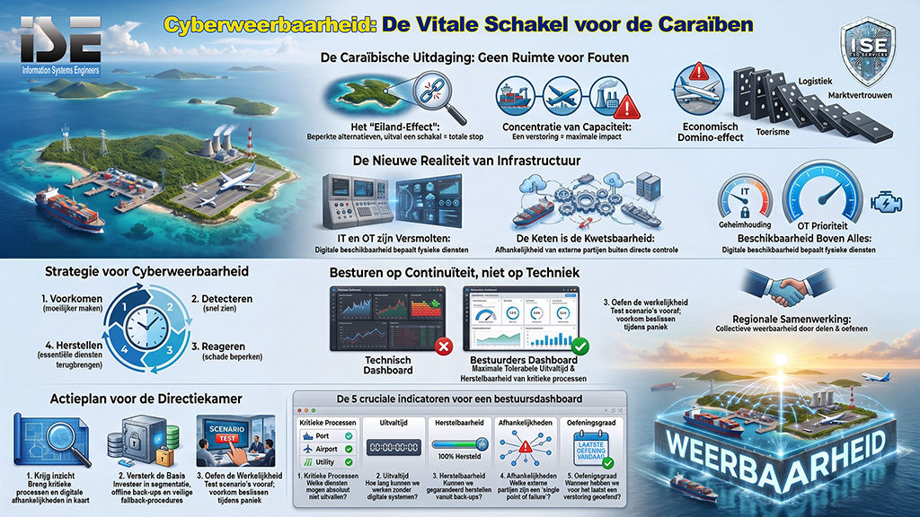 Een cyberaanval hoeft niet groot te zijn om een eiland stil te leggen