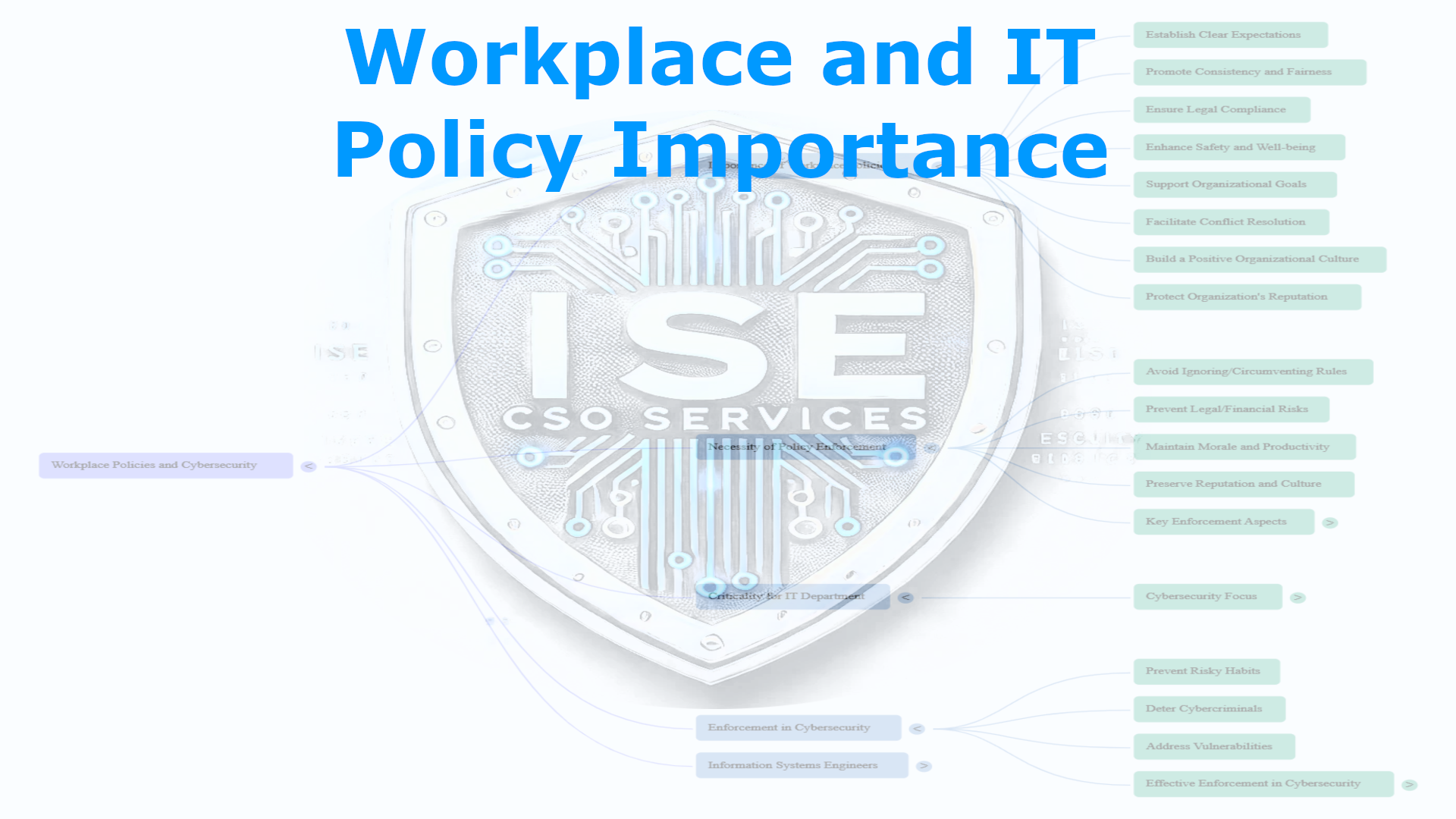 Workplace and IT Policy Importance and Enforcement